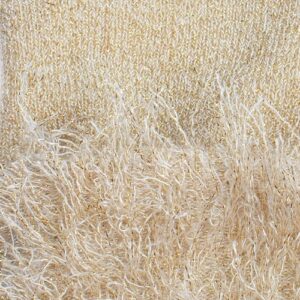 Tubolare Twist lurex latte