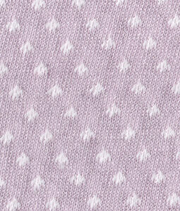 Tubolare Lily lurex glicine e latte