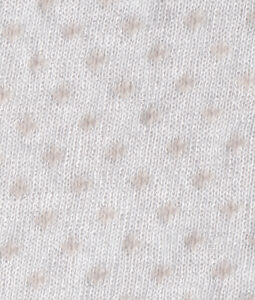 Tubolare Lily lurex latte e tortora