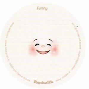 Viso piccolo stampato su tessuto Funny