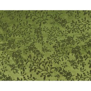 Velluto devorè forest verde bosco 50x70 Renkalik
