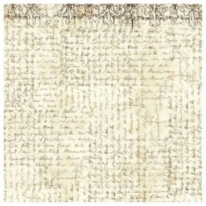 Tovagliolo in carta di riso Manoscritti Stamperia