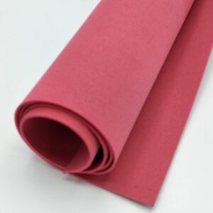 Moosgummi rosso scuro 1mm Stafil