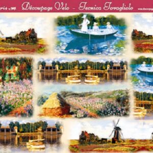 Carta velo Monet Stamperia