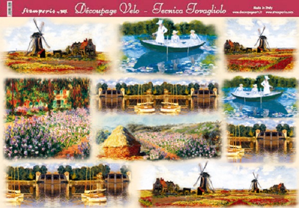 Carta velo Monet Stamperia