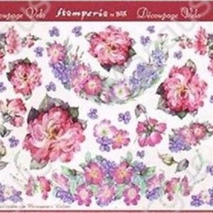Carta velo Rose e borragine Stamperia