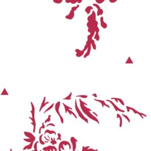 Stencil F Glicine Stamperia