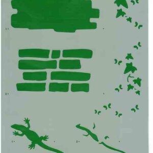 Stencil G Lucertola Stamperia