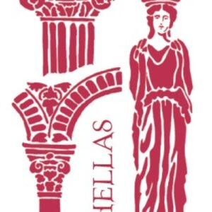 Stencil G Grecia Stamperia