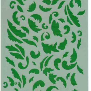 Stencil G Sfondo di foglie Stamperia