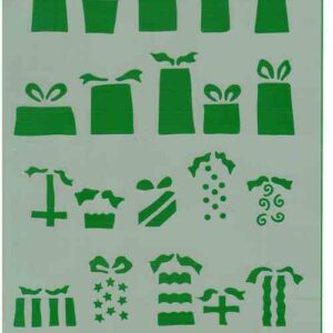 Stencil G Pacchi natalizi Stamperia