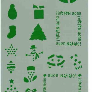Stencil G Decorazioni natalizie Stamperia