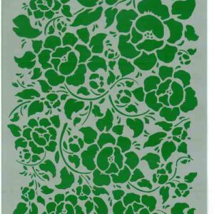 Stencil G Tappezzeria rose Stamperia