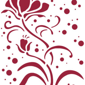 Stencil H Magnolia home deco Stamperia