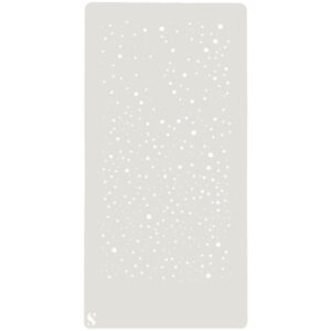 Stencil deco fondo neve Renkalik
