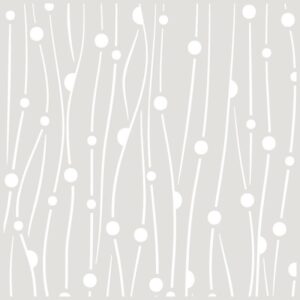 Stencil deco fondo righe e punti Renkalik