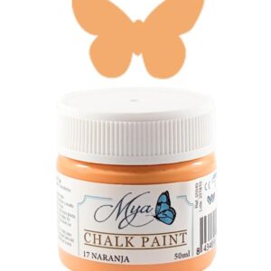 Chalk paint Mya arancione N17 50ml
