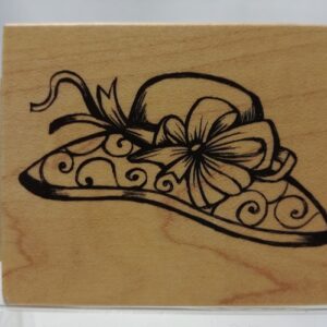 Timbro in legno Cappello