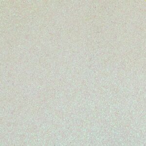 Feltro Stardust glitter bianco iridescente termoformabile 50x50