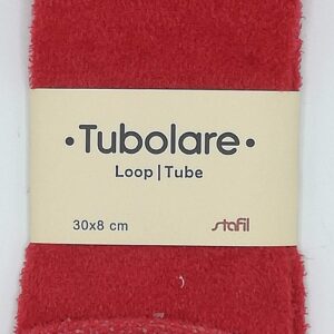 Tubolare peluche rosso