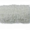 Nastro peluche riccio bianco