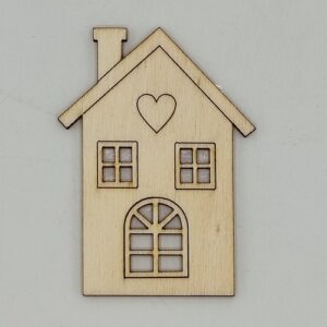 Sagoma in legno casetta grande