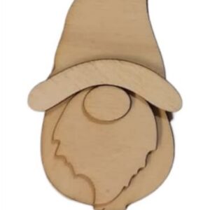 Sagoma legno gnomo da appoggio
