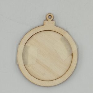 Sagoma legno palla 10cm