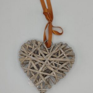 Cuore di viticcio naturale 14cm