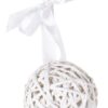 Sfera di viticcio bianco 10cm