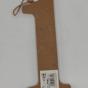 Numero 1 in mdf 22cm