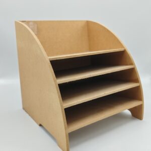 Portadocumenti 4 ripiani mdf