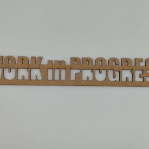 Sagoma mdf "work in progress"
