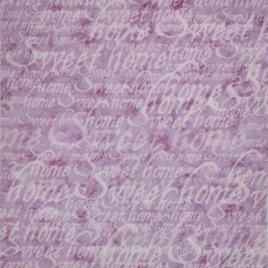 Foglio scrap singolo home sweet home viola