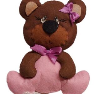 Sagoma legno orso 10cm