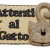 Sagoma legno gatto 15cm