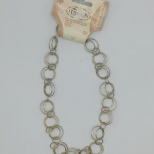 Catena oro antico maglia tonda doppia cm 50