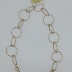 Catena oro antico maglia tonda cm 72
