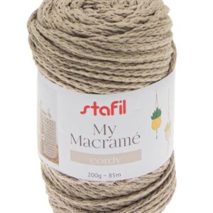 Filato macramè Cordy beige 200gr 85mt