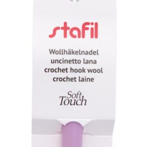 Uncinetto soft touch alluminio 4mm