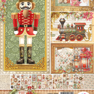 Blocco 9fg carta scrap A4 The Nutcracker by Ciao Bella
