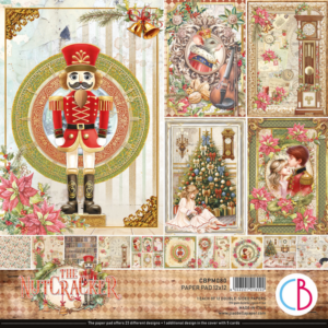 Blocco 12fg carte scrap The Nutcracker by Ciao Bella
