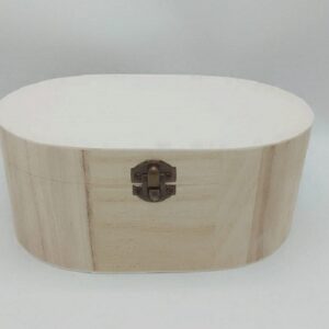 Scatola balsa ovale grande