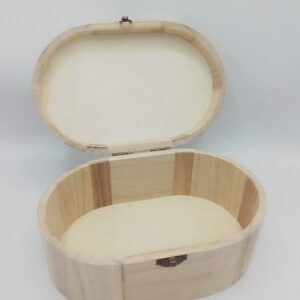 Alternative view of Scatola balsa ovale grande
