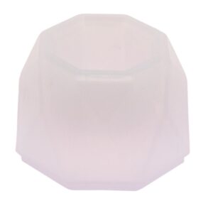 Stampo in silicone vasetto portacandela rotondo