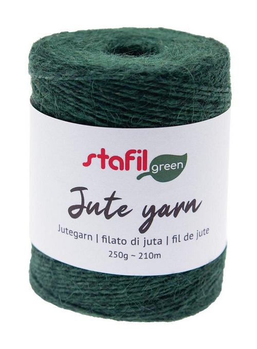 Filato di juta verde