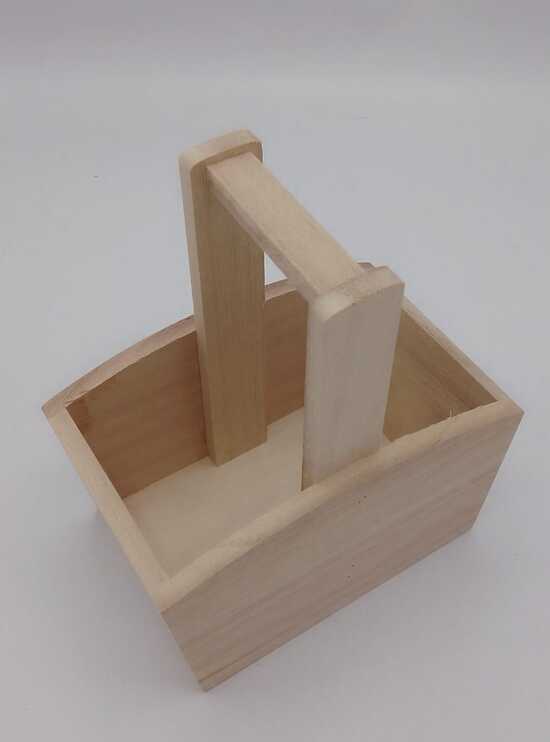 Cestino balsa sagomato - immagine 2