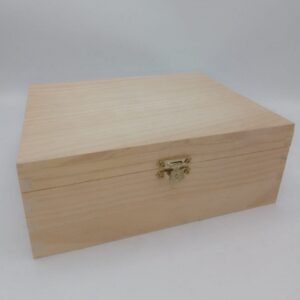 Scatola legno con chiusura