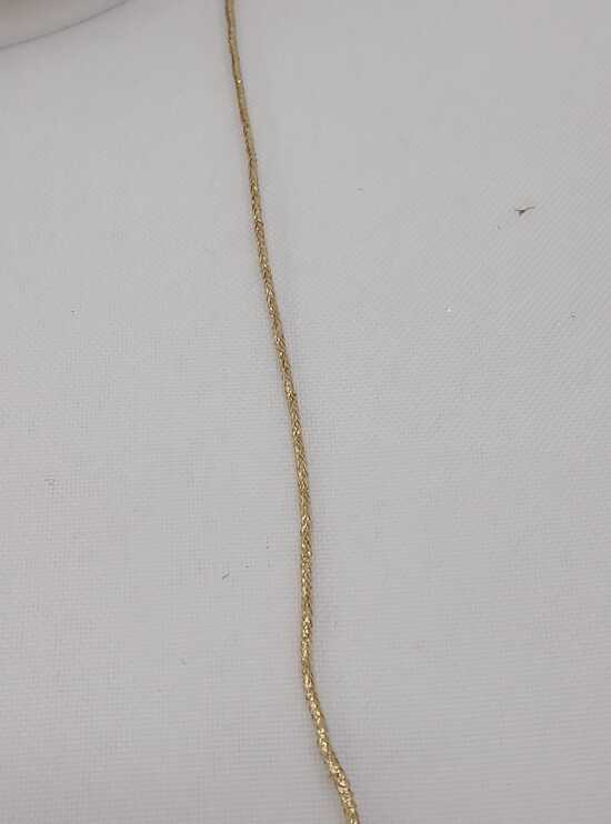 Rotolo 44mt cordoncino 1 mm oro - immagine 3
