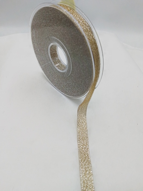 Rotolo 26mt nastro Shine oro freddo H10mm